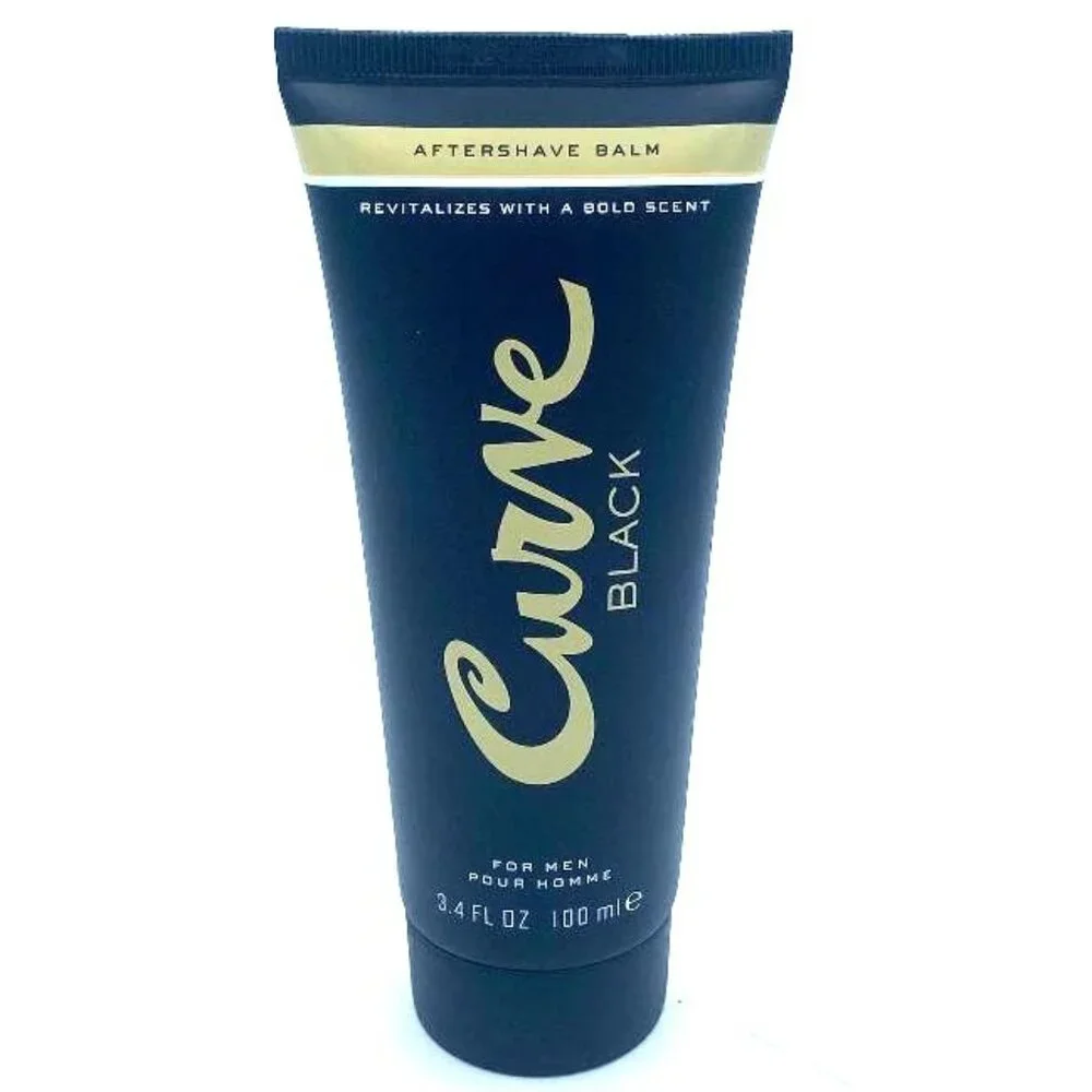 NWOT-Liz Claiborne Curve Black Men Aftershave Balm Size 3.4 oz New -SEALED - Picture 1 of 3